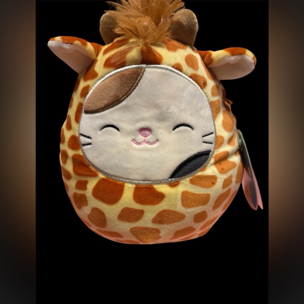 Cam the Cat in Giraffe Costume Squishmallow 5 inch